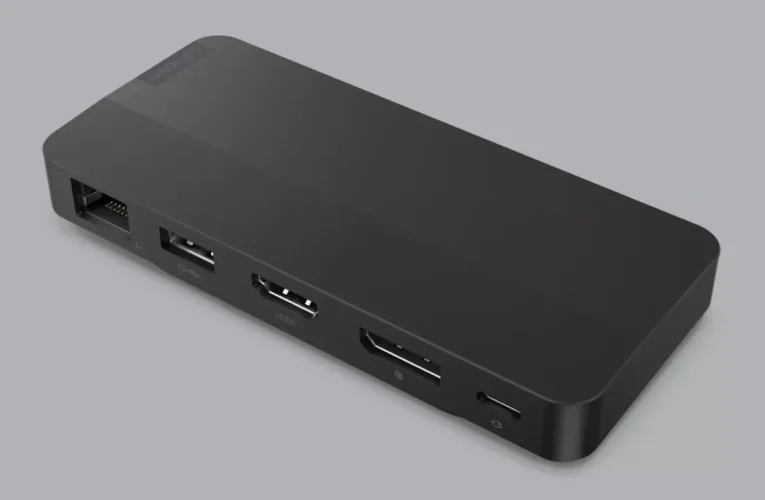 Lenovo unveils USB-C Dual Display Travel Dock with 100W USB power delivery