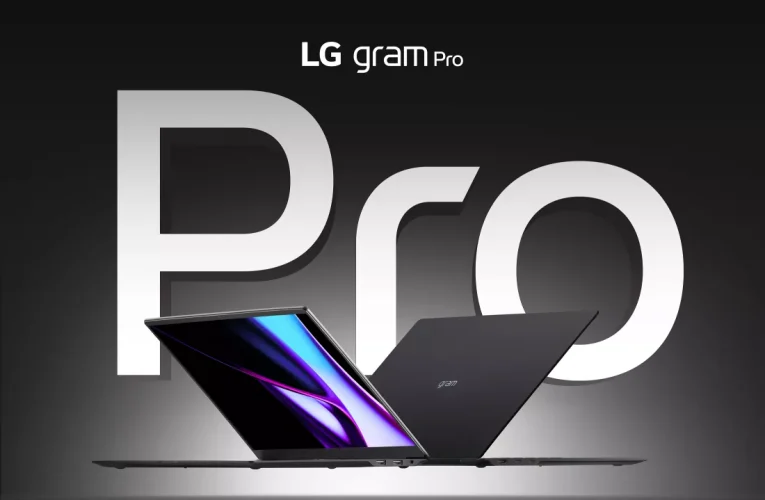 LG’s new ultra-lightweight Gram Pro laptops include onboard AI processing